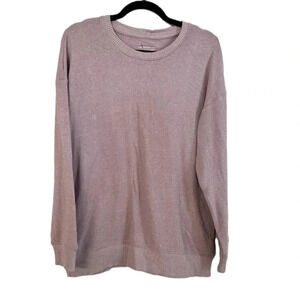 American Eagle Women's Soft & Sexy Plush Lilac Long Sleeve Sweater Size M NWOT